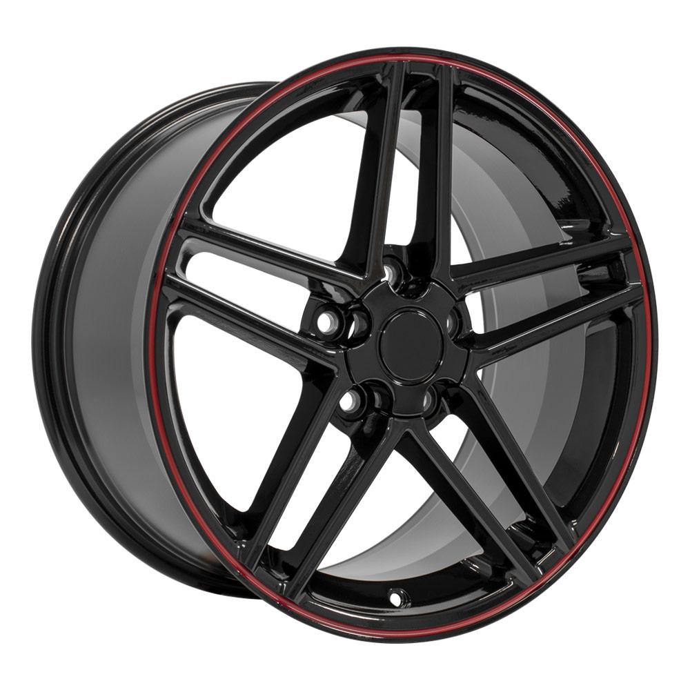 Oe Wheels 18" Replica CV07A fits Chevrolet Corvette C6 Z06